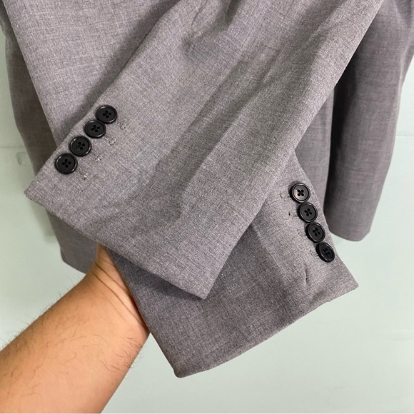 J Crew Regent Blazer Gray K5961 Sz 20 - Picture 6 of 7